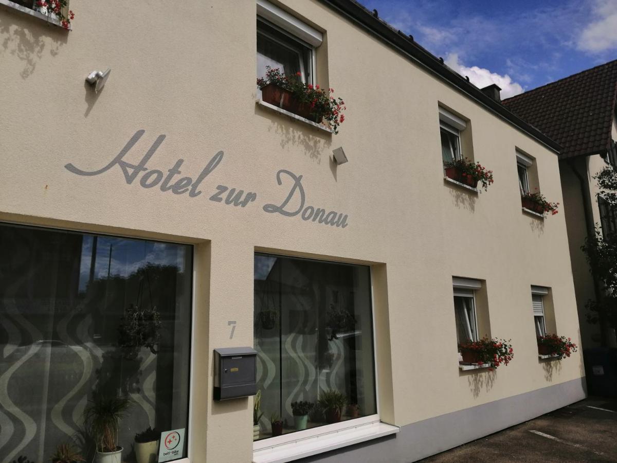 Hotel Zur Donau Ділленґен-ан-дер-Донау Екстер'єр фото